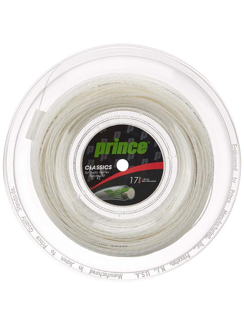 PrinceSynGut Duraflex 17/1.25 660 Reel White