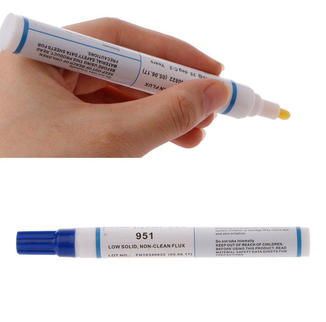 3x Flussmittelstift 10ml, Lötstift 951 löten Solar SMD FPC Flussmittel Flux Pen 3x Flussmittelstift 10ml, Lötstift 951 löten Solar SMD FPC Flussmittel Flux Pen