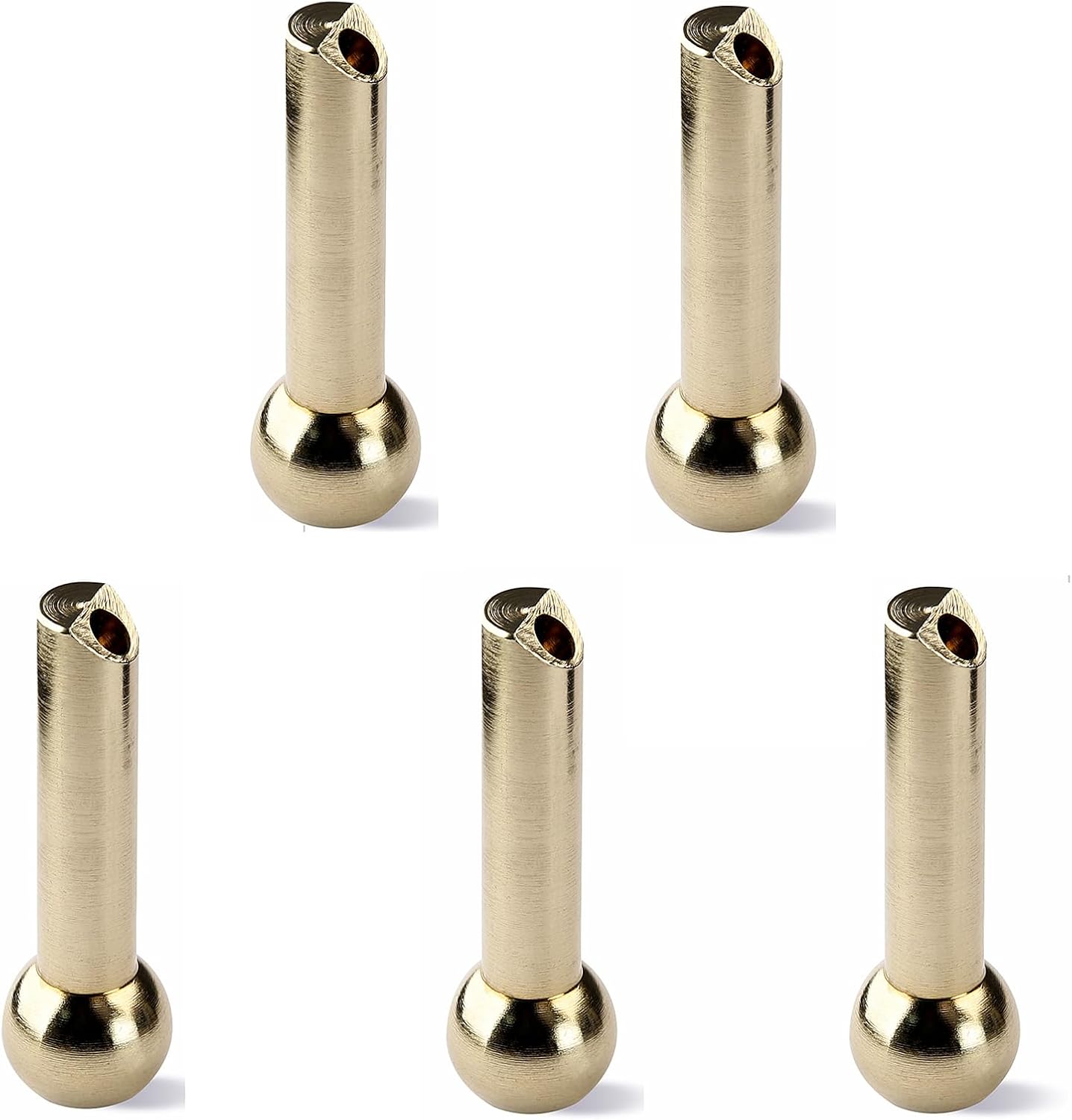 5 Pack Brass Ball Cnc Nozzle, Extend Coolant Nozzle for Jewelry High-Pressure Cutting Oil Cooling Nozzle for Jewelry Carving Milling Machines,Lathes Screw Lock (A 12MM(B 45MM))