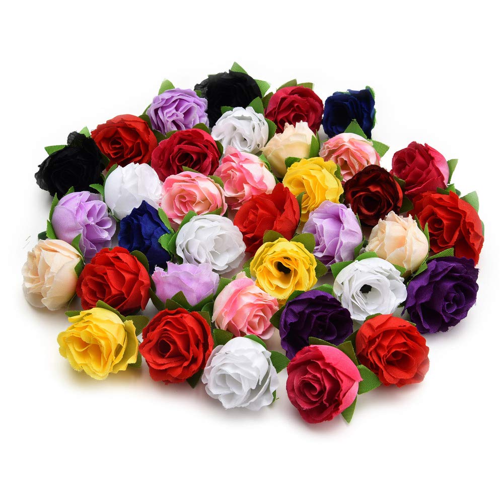 Buy Fake Flower Heads in Bulk for Crafts Artificial Flowers Silk Flower