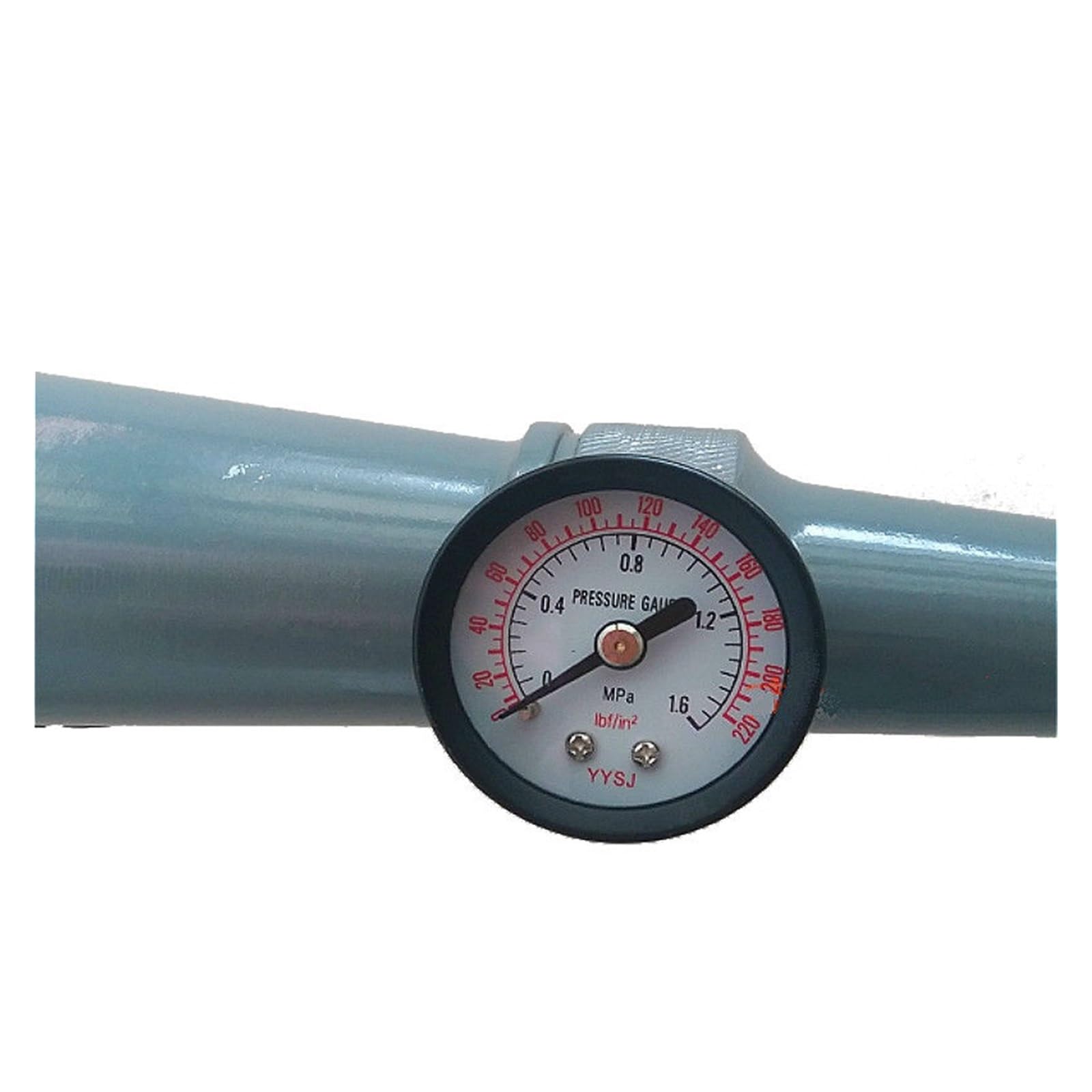 Tester di pressione for idrante antincendio con manometro, for la misurazione della pressione di pistole ad acqua e serbatoi antincendio, durevole e affidabile