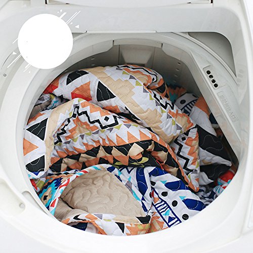 Tapijt Nordic Eenvoudige katoenen doek bedekt vloermatten Slaapkamer tapijten Matrassen Woondecoratie Tapijt Voor Woonkamer - Afbeelding 5