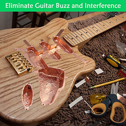 Koperfolie Tape met geleidende lijm, 2 Pack 1/4 Inch Koperen Slak Tape Dual Geleidende Tape, Koperen Strip voor Gebrandschilderd Glas, EMI Afscherming, Slug Repellent, Solderen, Ambachten, Elektrische Reparaties - Afbeelding 8