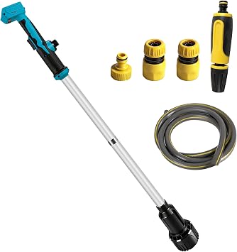 Cordless Handheld Water Transfer Pump Compatible with Makita 18V Battery, Max 19,000 RPM & 951 GPH & 118inch Head, Portable Stick Pump for Pool/Garden/Pond/RV/Boat/Basement/Rain Barrels Draining