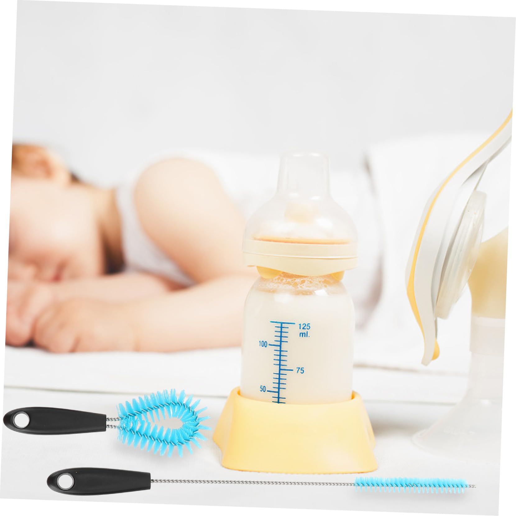 Cepillo de limpieza de cocina de mango largo, herramienta de limpieza de tazas para el hogar, duradero y eficaz, ideal para lavar platos y fregar la cocina