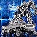 CZWNB Giocattoli dei Trasformatori, Giocattolo di Trasformazione 25cm LS09 Ironhide Weapon Expert Alloy Truck Mode Mode Figura Azione Ko. Giocattoli Robot,Regali per Bambini,Regali di Compleanno
