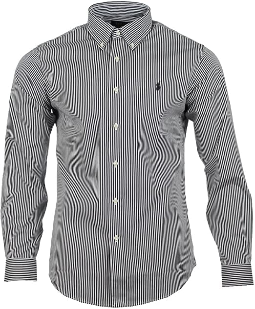 Ralph Lauren Langarm Hemd - Gestreift - Custom Fit (as3, Alpha, m, Regular,...