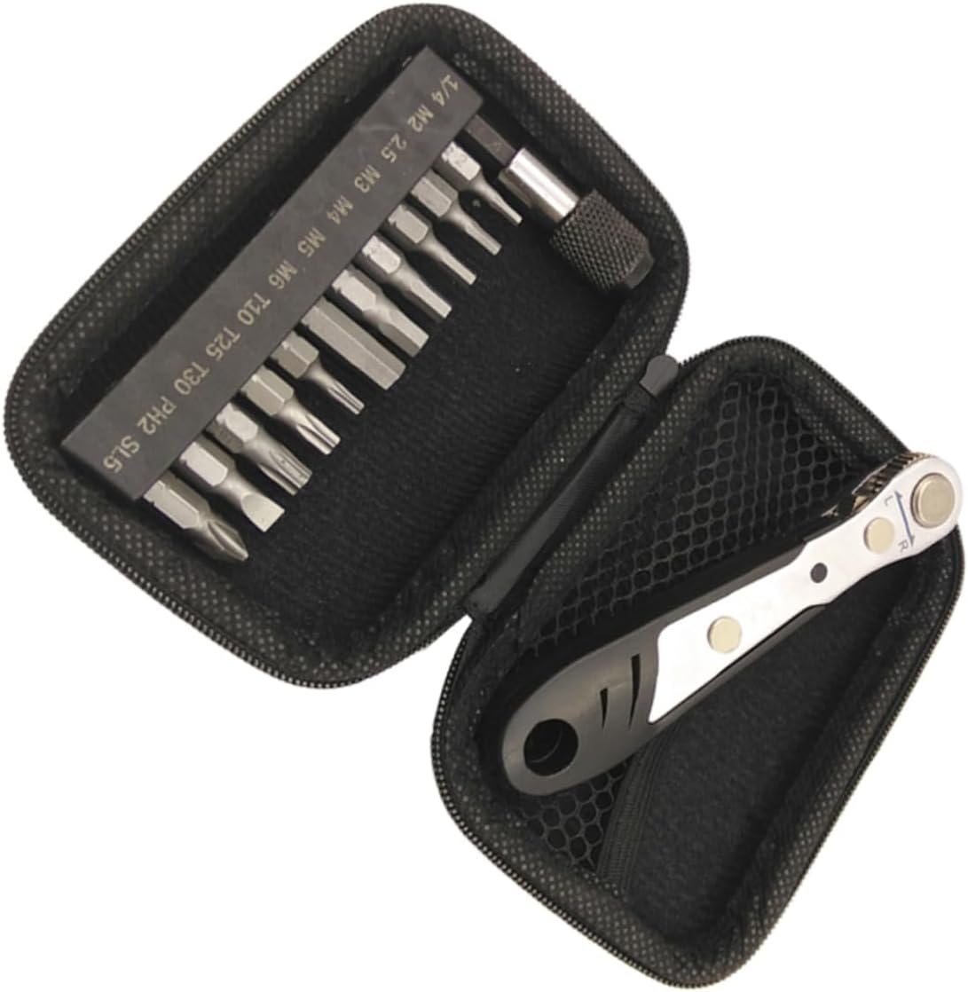 KOMBIUDA Portable Hexagon Wrench Multi-function Bike Repair Tool for Mountain Biking Durable Dual Head Design for Easy Use and Storage