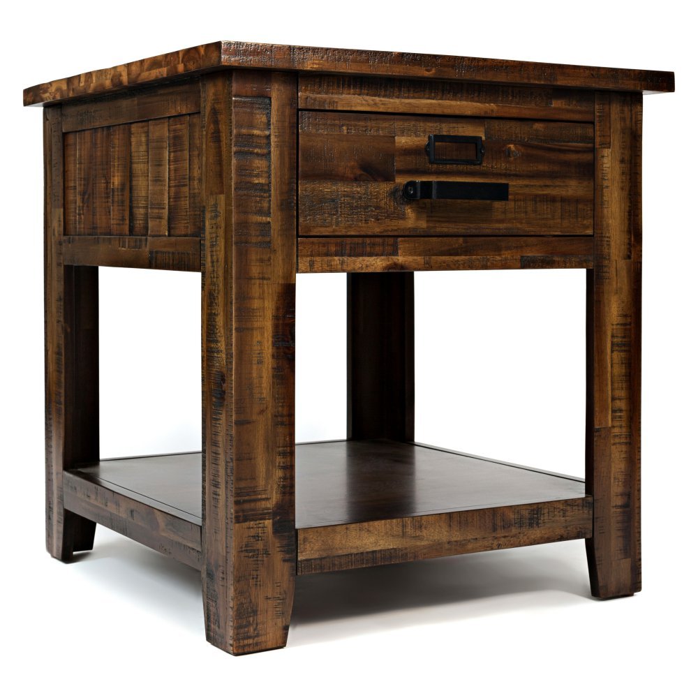 Amazon.com: Jofran: , Cannon Valley, Square End Table, 24