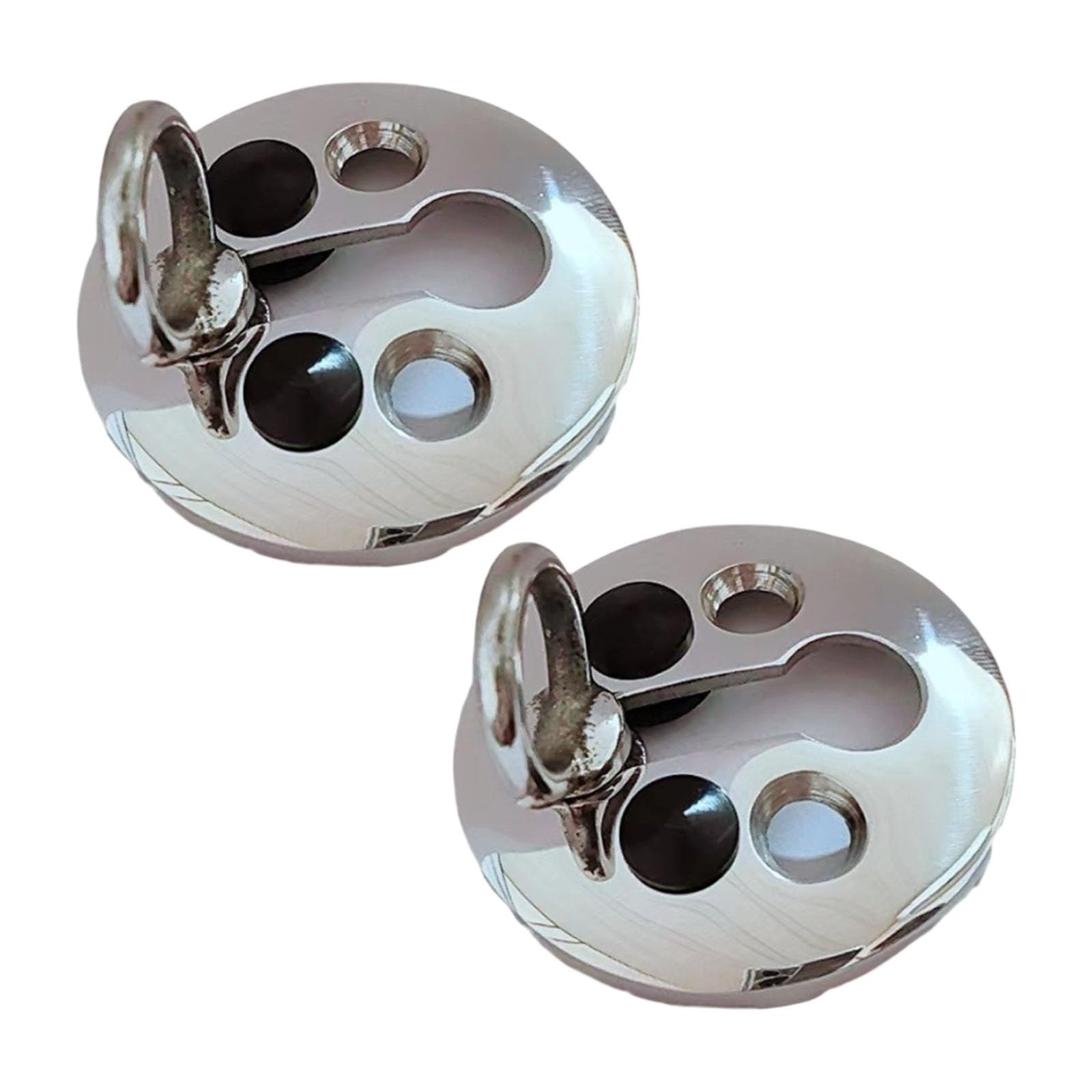 WGDYRP 2Pcs 316 Stainless Steel Marine Hook With Anti Collision Ball For Boat Yacht And Dock Mooring Tasks Heavy Duty Corrosion
