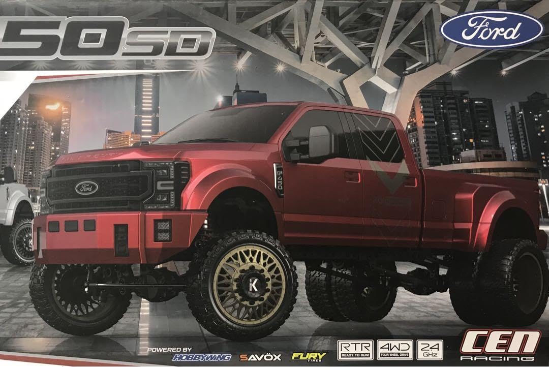 CEN 1/10 フォードF450 デューリー RTR 1/10 FORD F-450 SD RTR Kit | Cen Racing USA