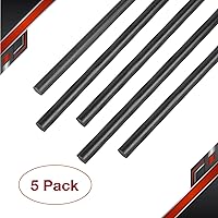 Vista 2 de Varilla de Fibra de Carbono de 400mm x 1.0mm 1.5mm 2.0mm 2.5mm 3.0mm 4.0mm 5.0mm 5 Piezas para Avión RC Manualidades DIY Barra Mate de 2mm 400mm