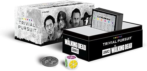 Miniatura 2 de USAOPOLY TP116-469 AMC The Walking Dead Trivial Pursuit Game, Multicolor