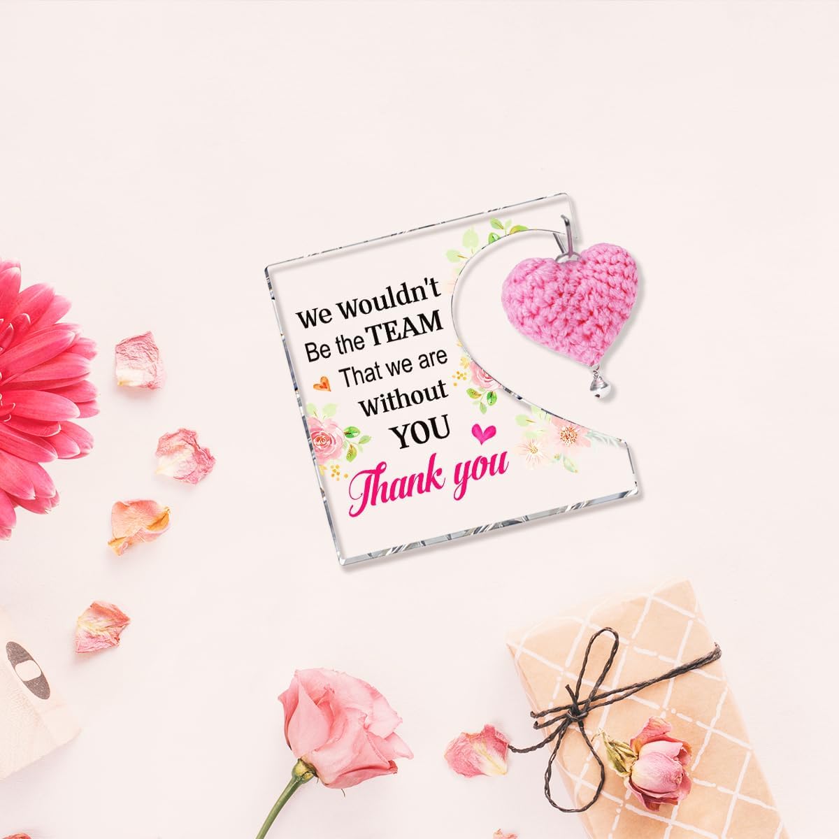 Thank You Gifts For Women Coworkers,We Wouldn't Be The Team With Out You Appreciatioan Acrylic Plaque Gifts For Employees Boss Colleague - Image 6
