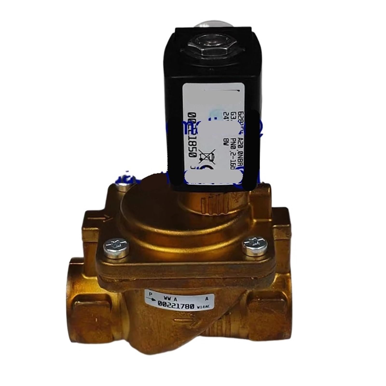 SJJBVPYX Diaphragm Solenoid Valve 6281EV A20 G3/4 24VDC 8W 00221850