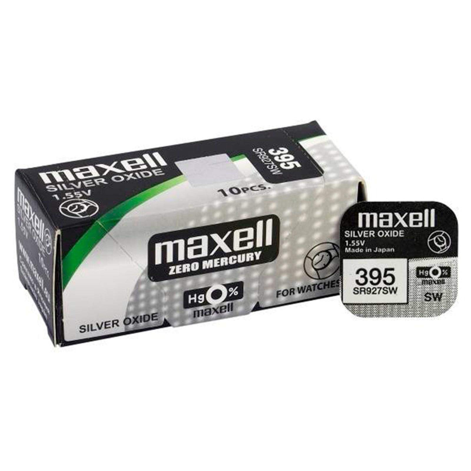 PILA OXIDO PLATA MAXELL SR927SW MXL