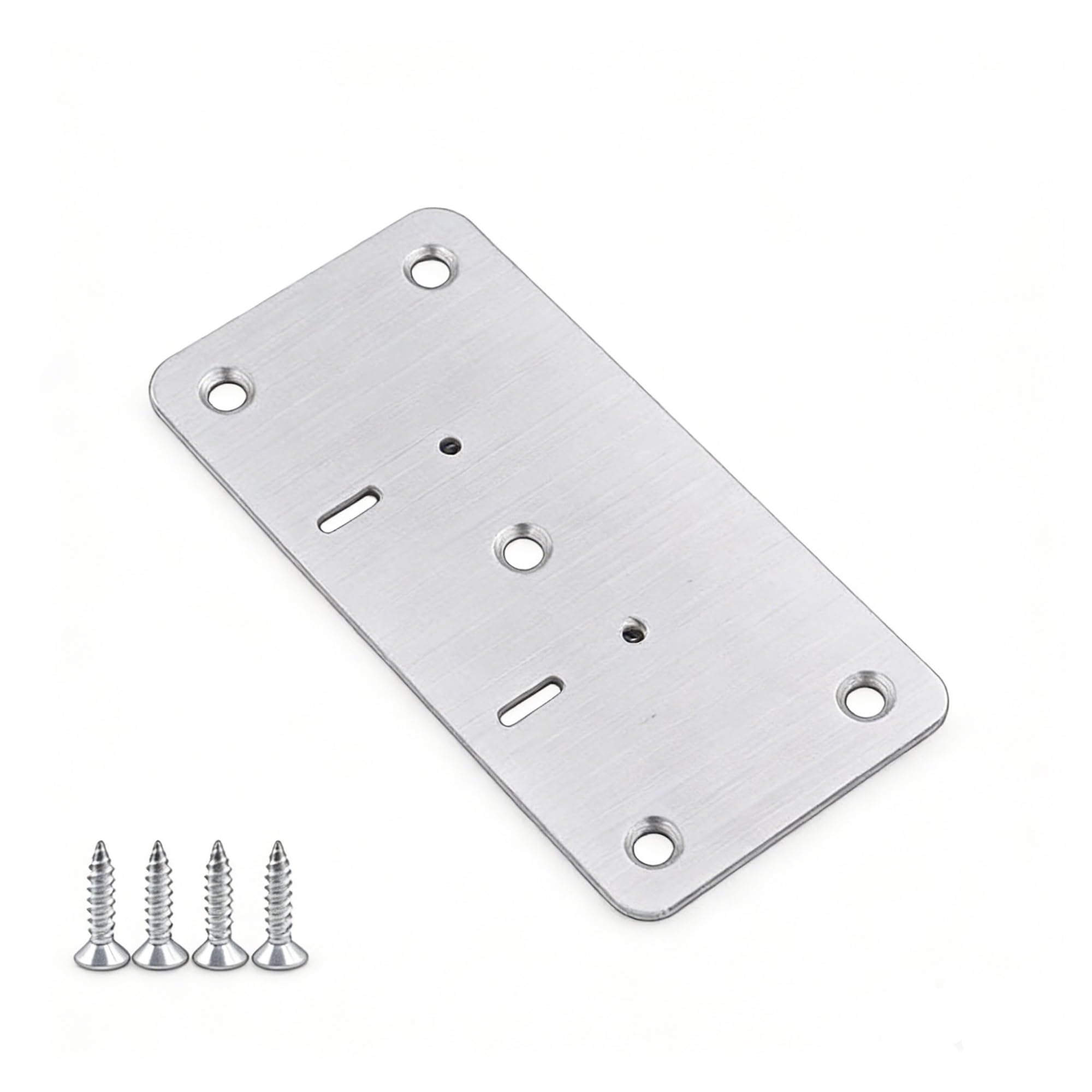 Axylqjvznc Rectangle B Stainless Steel Door Hinge Repair Plate Kit – Reinforcement Fittings For Cabinet, Drawer And Window Hinges