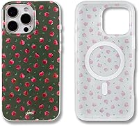 Vista 147 de Sonix x Barbie Funda para iPhone 15 Pro Compatible con MagSafe Probada para caídas de 10 pies Golden Hour