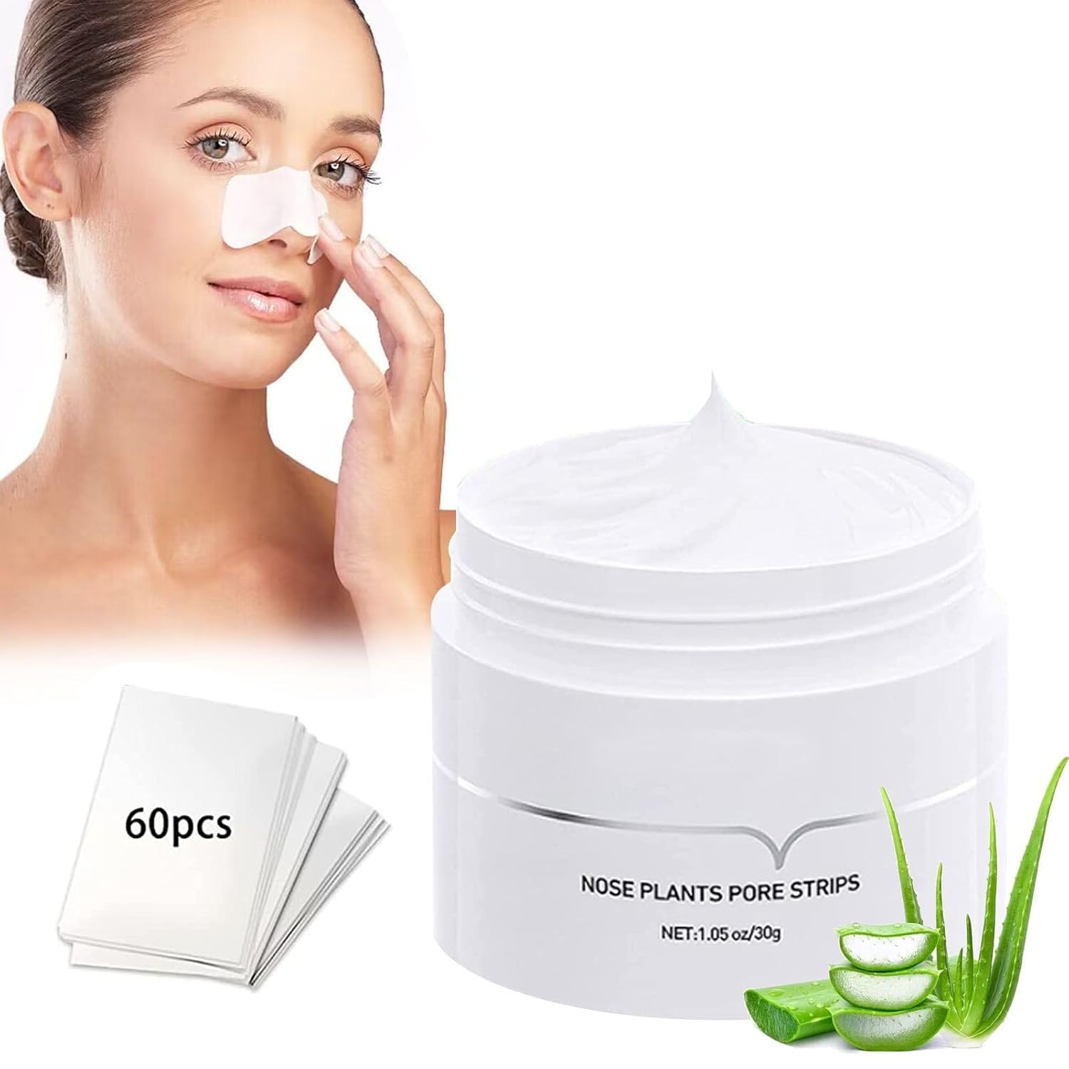 Blackhead Remover, Nose Strips for Blackheads, Nosestripes Mitesser