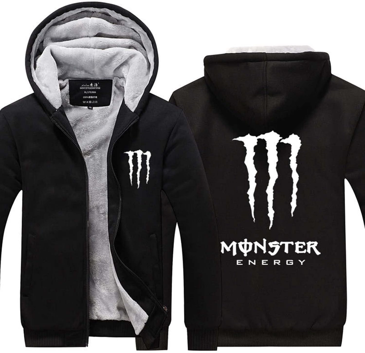 Felpa Con Cappuccio Suzuki Punisher 3D - Stampa Full, Poliestere, Unisex - Foto 8