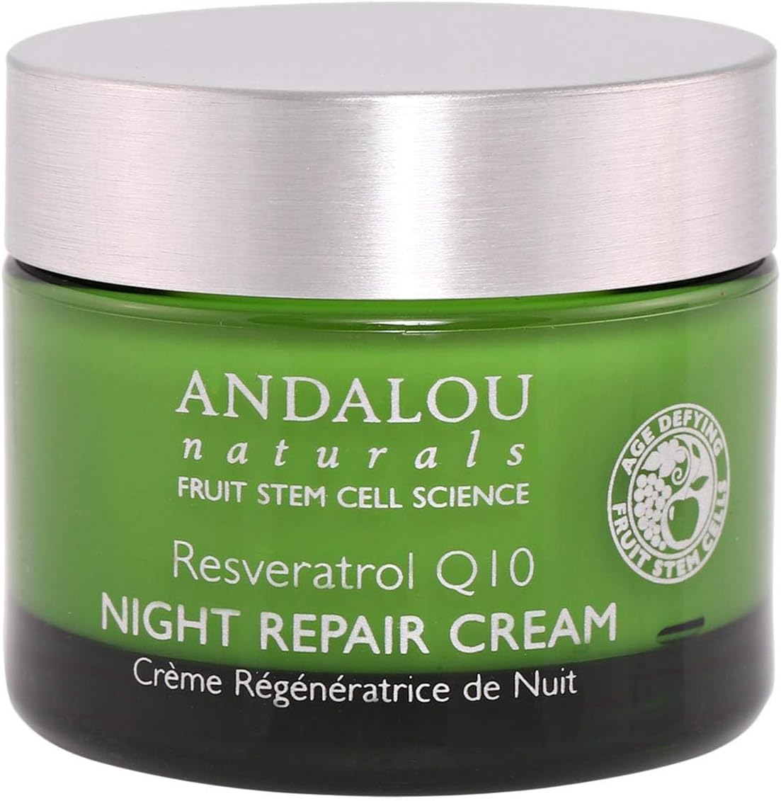 Andalou Naturals Night Repair CRM Resv Q10 1.7 Oz
