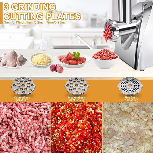 SuSuMu Meat Grinder Heavy Duty Meat Grinder Electric