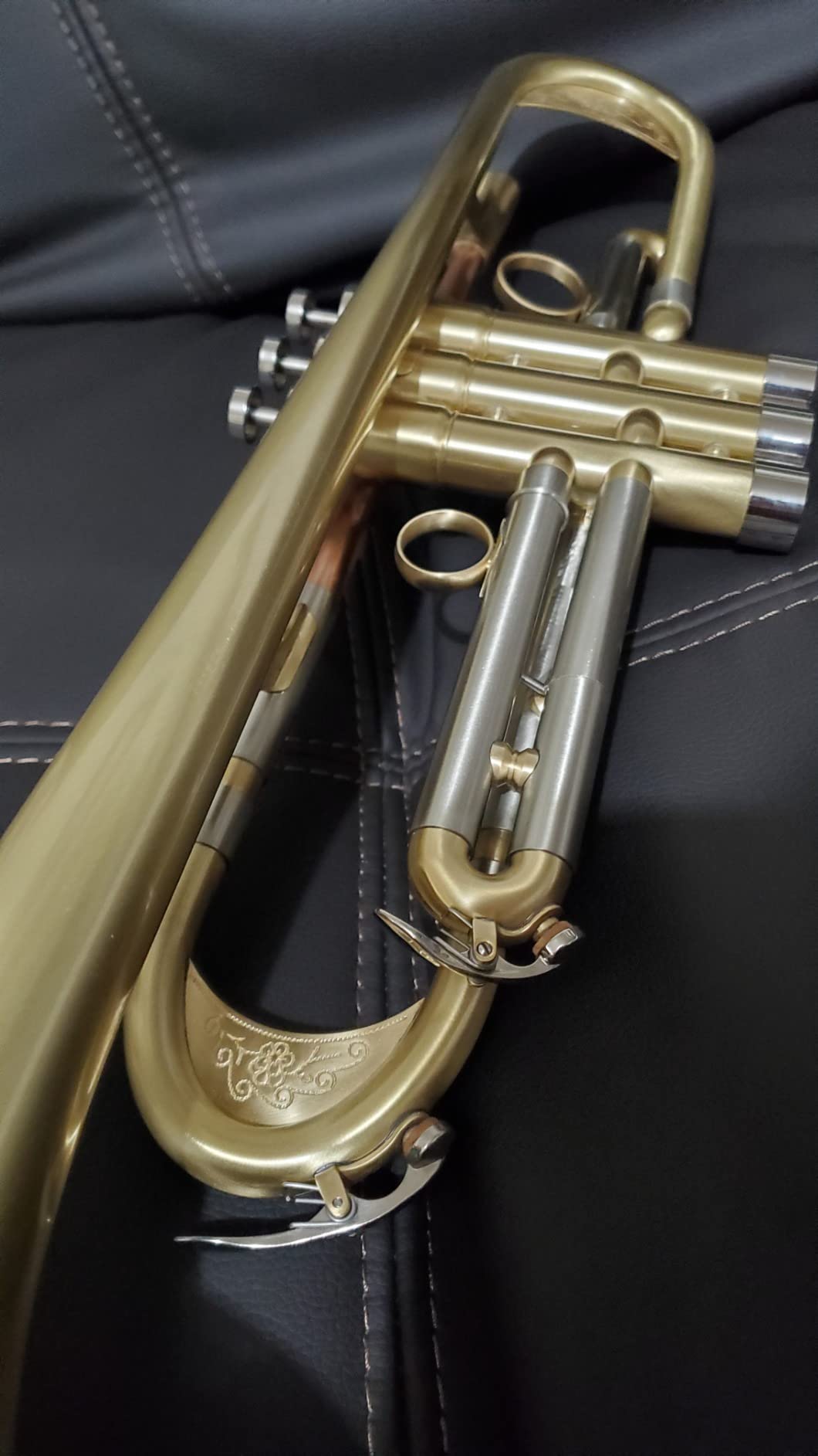 26/mo Finance ROWELL Professional Trumpet Standard Bb Brass Trumpet