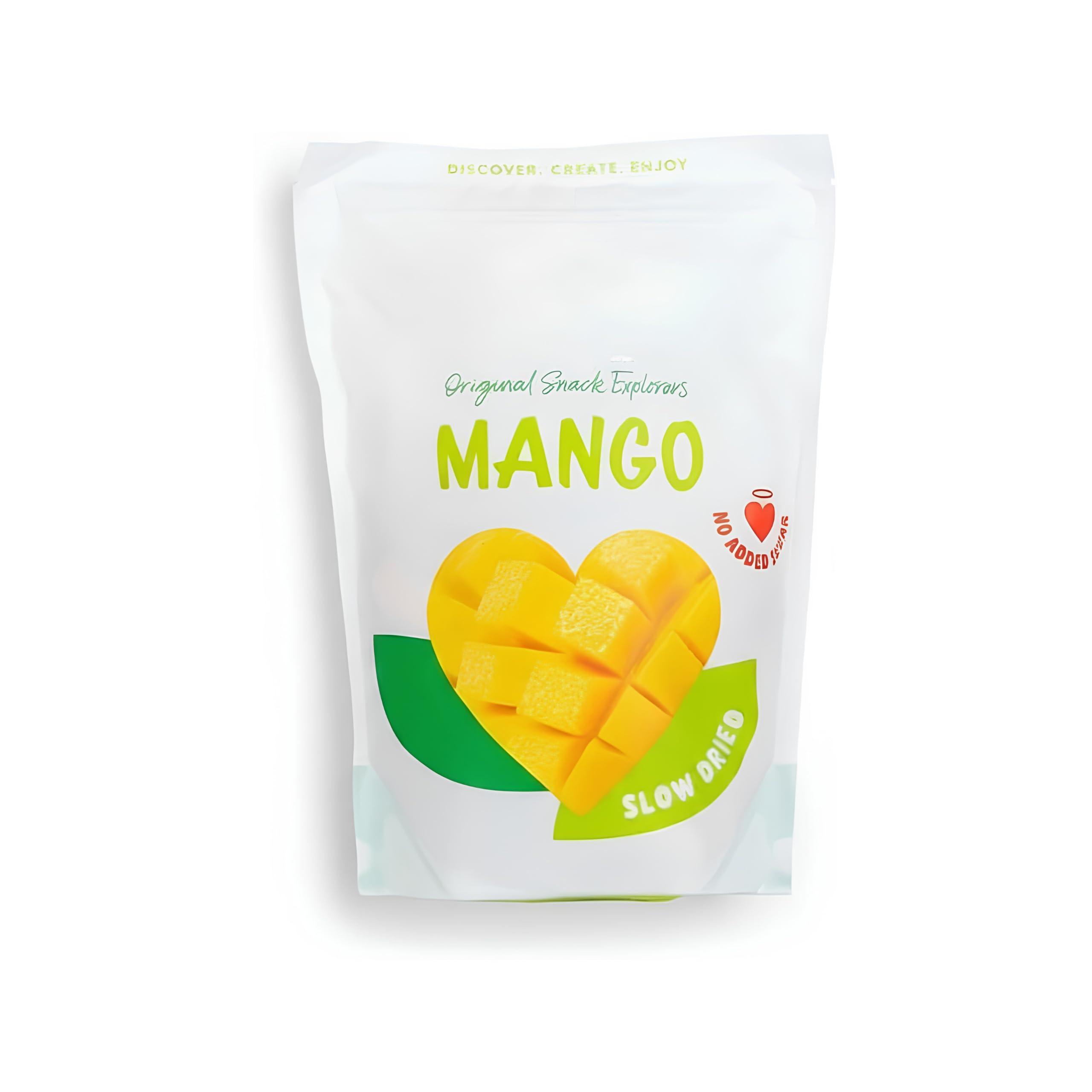 Mango Deshidratado Natural 650g - Snack de Fruta 100% Natural sin Azúcares Añadidos - Rico en Fibra y Apto para Veganos - Mango Secado Lentamente con Cierre Hermético - NEXU