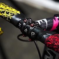 Vista 5 de CNC Pernos de vástago de bicicleta, pernos de vástago para BMX/MTB/bicicleta de carretera con arandelas (rojo/azul/naranja/verde/arcoíris)