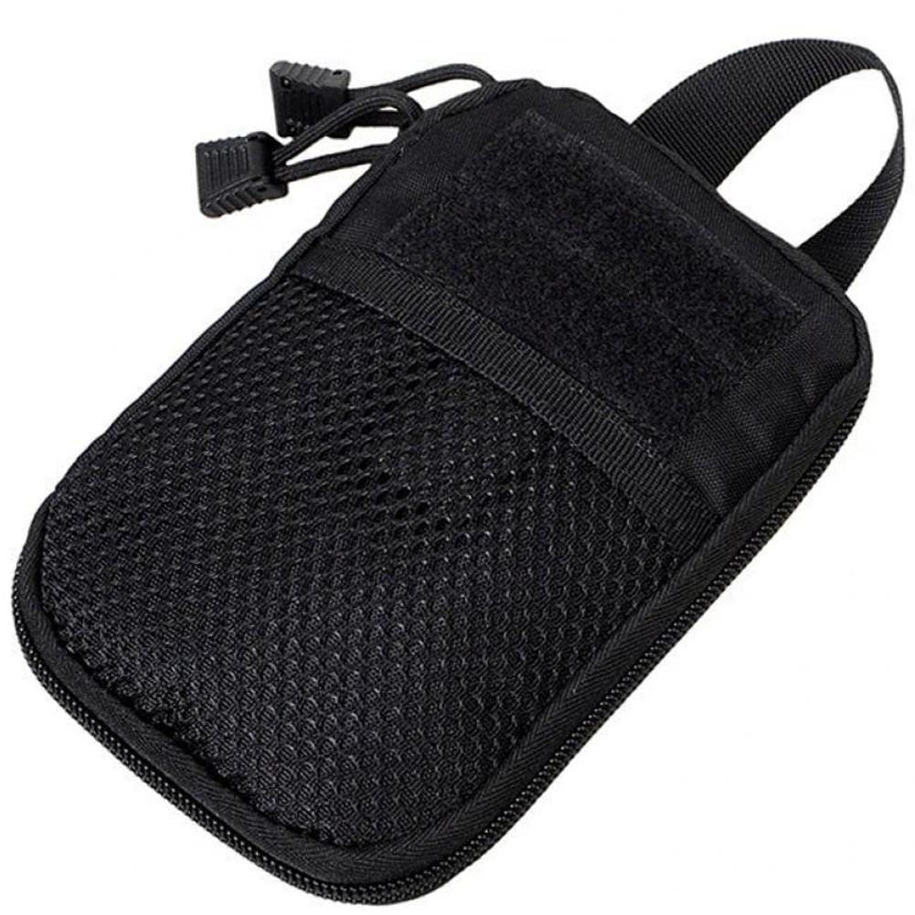 Mini Molle Edc kompaktowy organizer kieszonkowy torba wojskowa siatka narzędzia torba na akcesoria mała