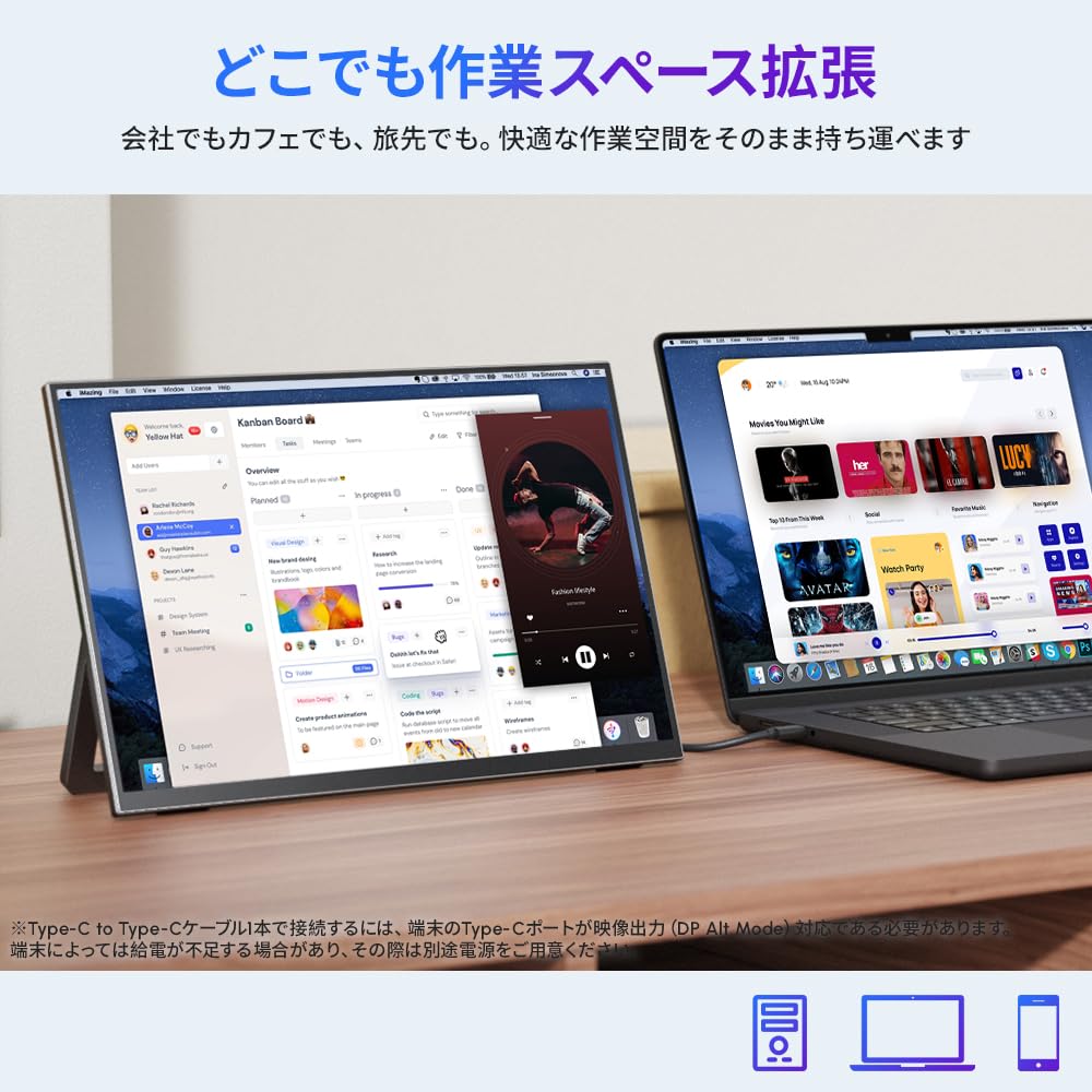Upperizon モバイルモニター 13.3インチ 2K Amazon.co.jp: Upperizon モバイルモニター 13.3インチ 2K 16:10