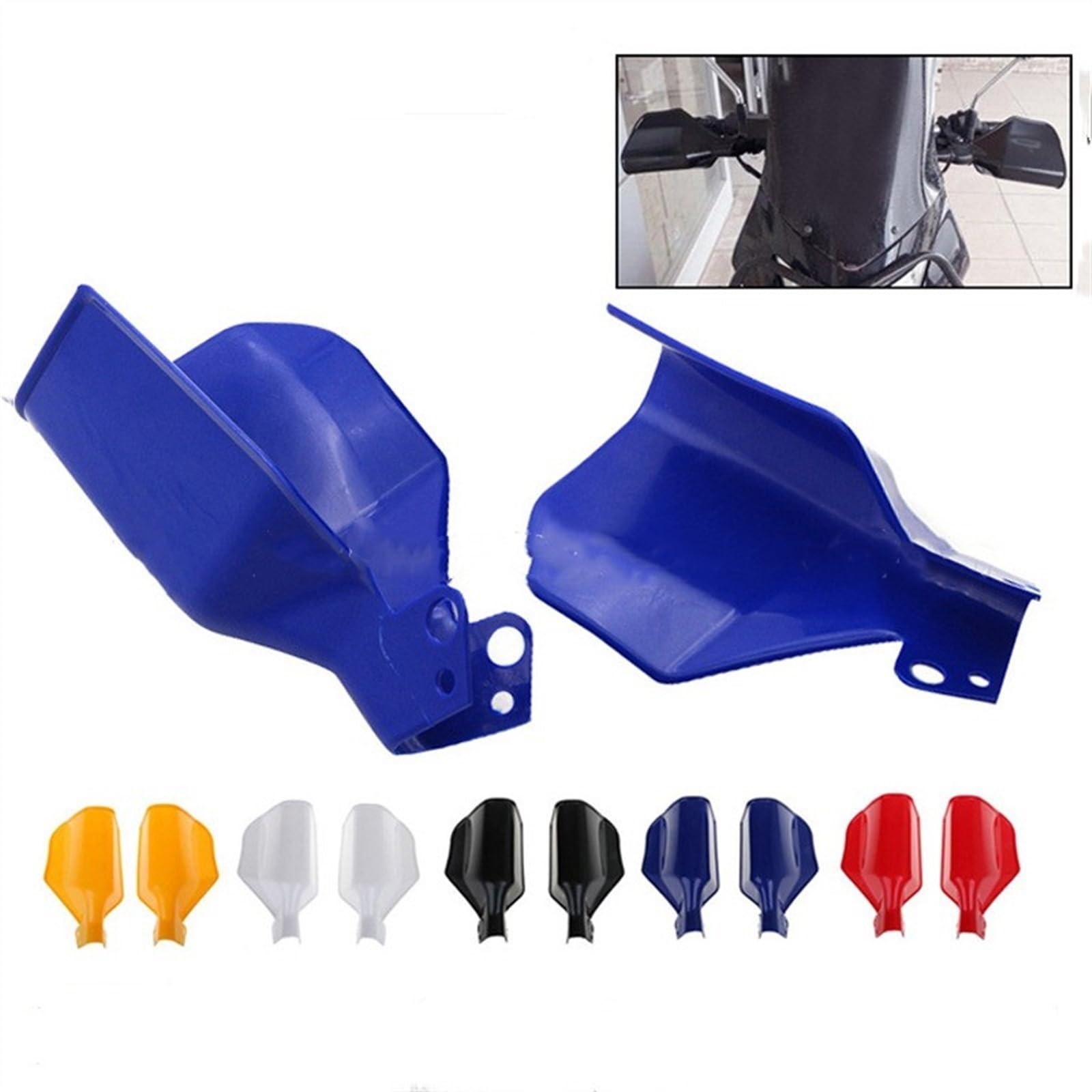 Componenti Protezione Moto Per Suzuki Mani Accessori(Nero)
