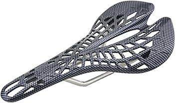 Spider Mesh Sports Saddle Black White Red Blue Green Parallel Import Goods Black/Silver