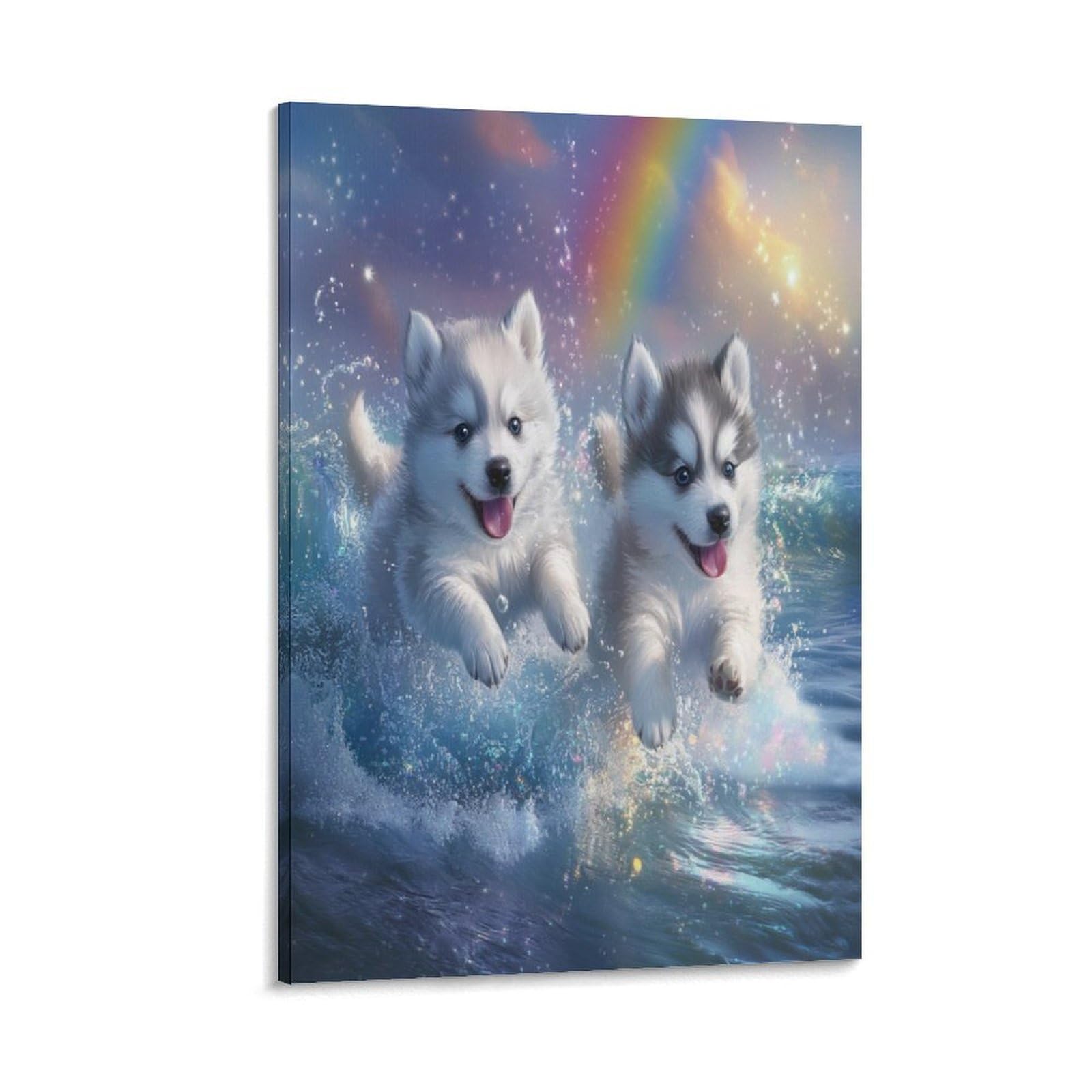 Impression sur toile Malamute alaska deco murale salon moderne - 6