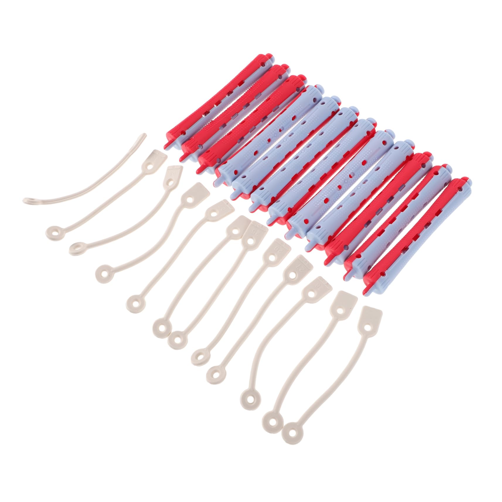 Didiseaon Hairdressing Curlers 12pcs Perm Rod Plastic Perming Rod Curling Tools Long Perm for Curls