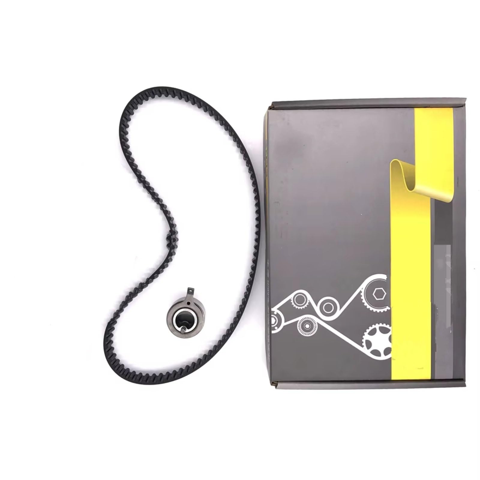 Kit de Correa de distribución Compatible con Daewoo Matiz M100 1998 0.8l. Componentes del Motor del Coche. Accesorios de la Correa de distribución 107YU25.4