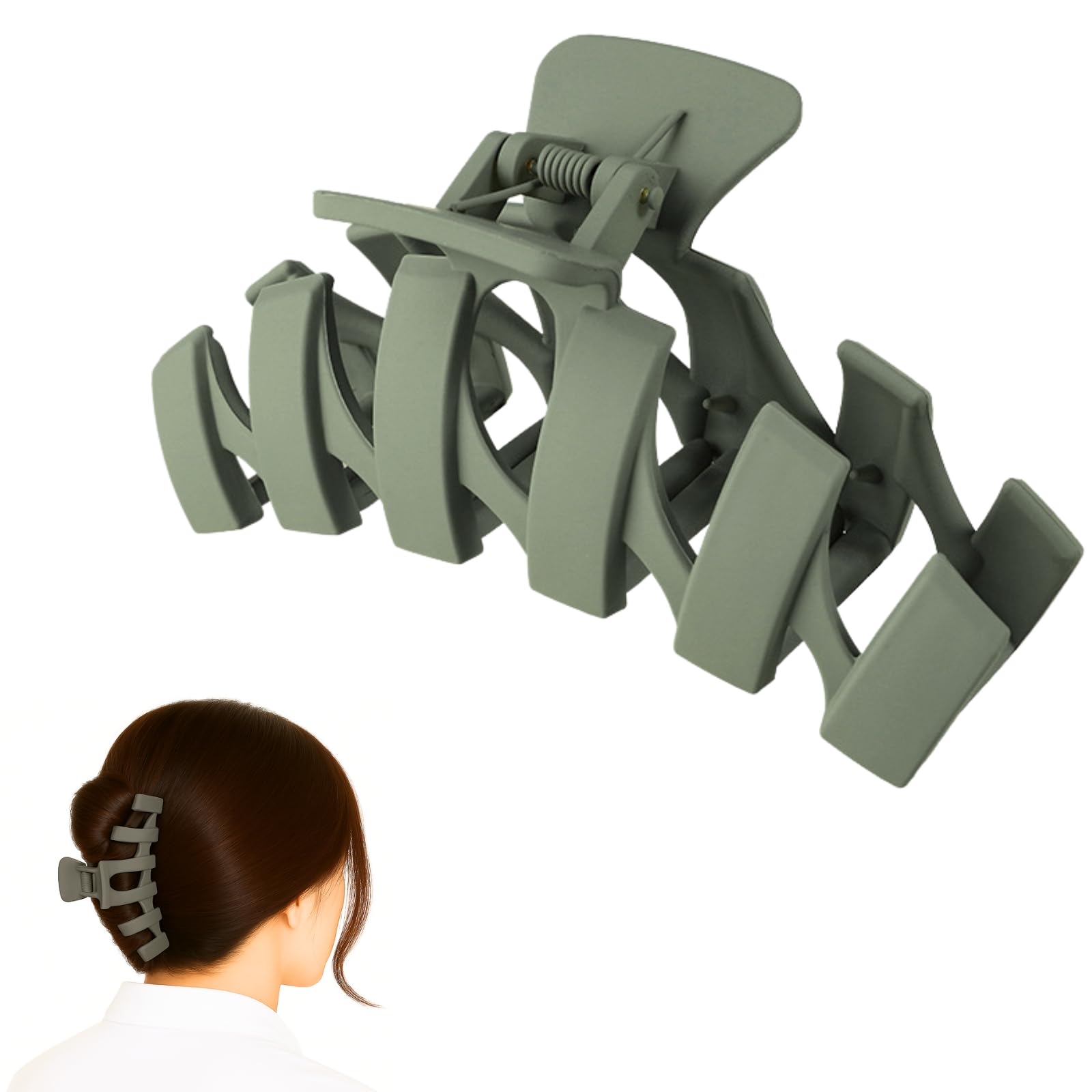 ヘアクリップ 大きめ STAIRS