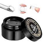 Beetles Solid Nail Glue Gel for False Tips, 15g Strong Adhesion for Press on Acrylic Tips, Clear Hard Gel 3D Sculpting for Christmas Nail Art UV Light Cured