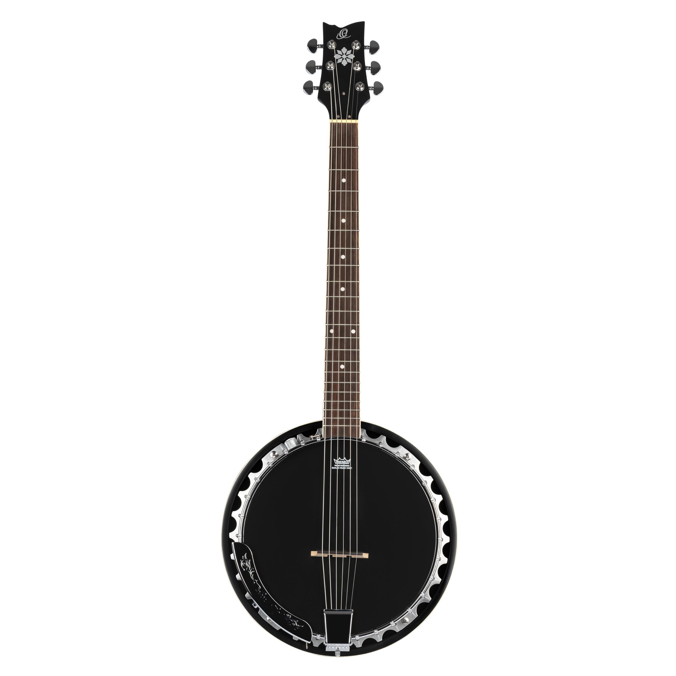 Amazon | ORTEGA オルテガ ギターバンジョー 6弦 エレキ仕様 Raven
