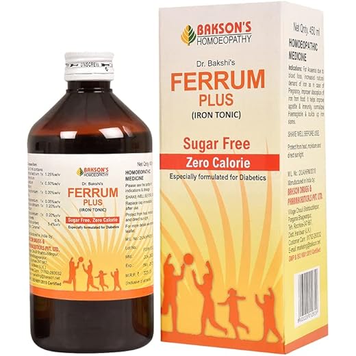 Baksons Ferrum Plus - Iron Boost - 450ml