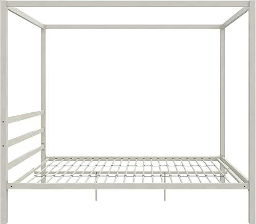 Miniatura 6 de DHPA1 cama con dosel de metal moderna Metal Blanco