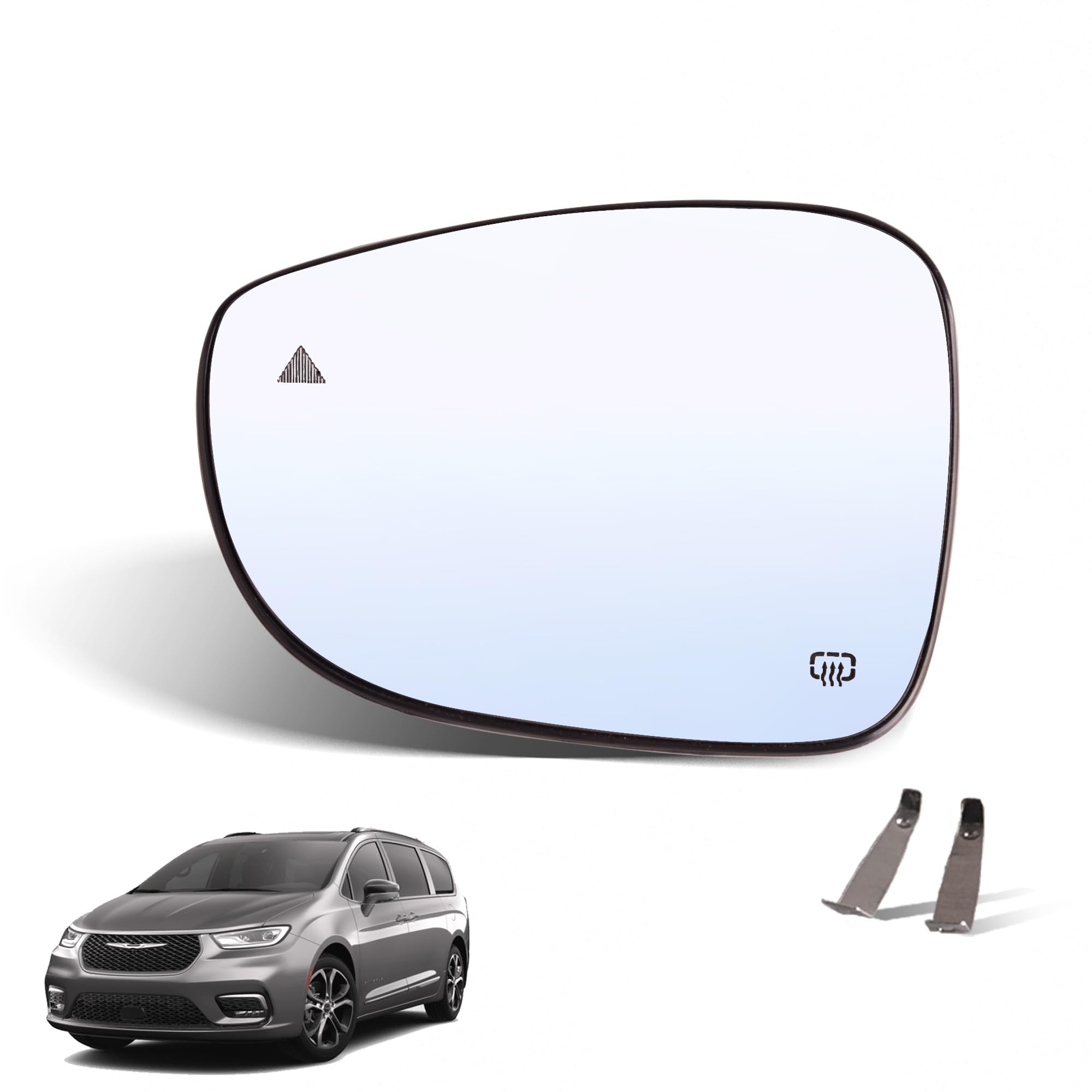 Amazon.com: GrteRokky Left Side Mirror Glass w/Heated|Blind Spot