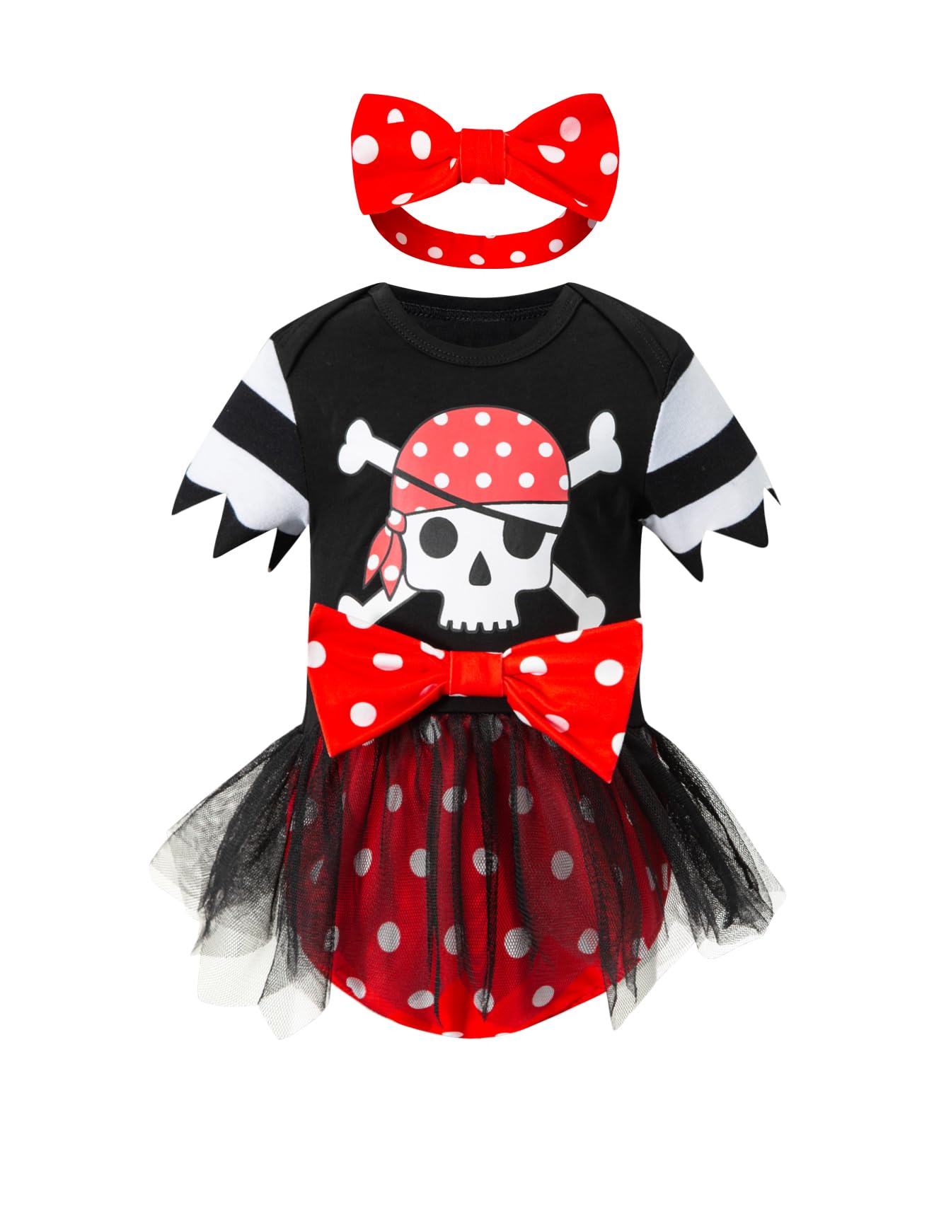 bakjuno Toddler Baby Girls Princess Costume Halloween Outfit for Baby Girl Dress With Headband