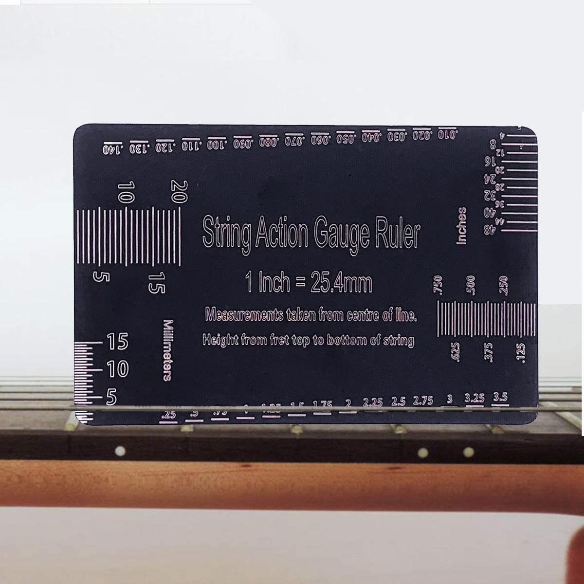 String Action Table Classical Guitar Holibanna Guitar String Action Gauge Ruler Set For ...