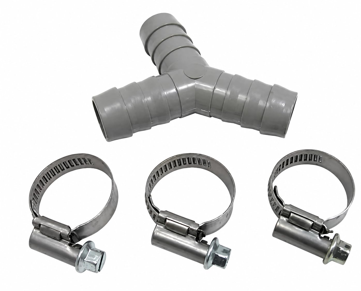 Find A Spare Grey Home Parts Ltd - Universal Dishwasher Drain Hose Y Piece Splitter Connector 3 Way Join 17Mm 19Mm