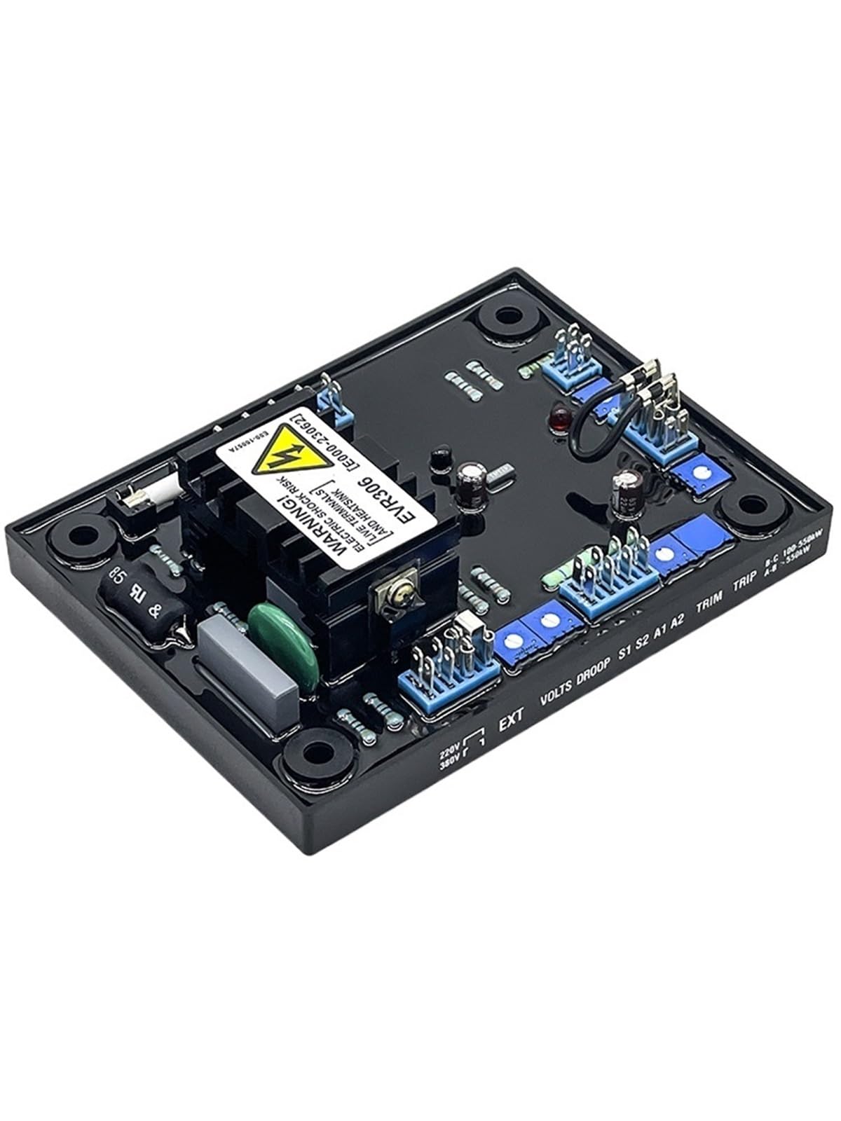 RCGKNNMUZ 1pcs EVR301 voltage regulator board diesel brushless generator automatic voltage regulator EVR306 voltage regulator(EVR308)