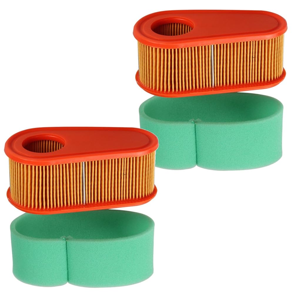 Filtre à Air Pré-filtre Compatible Briggs & Stratton 795066 790388 - Pour Tondeuses 7.5 à 8.5 CV DOV 700E Alpina AT1 66 HCB