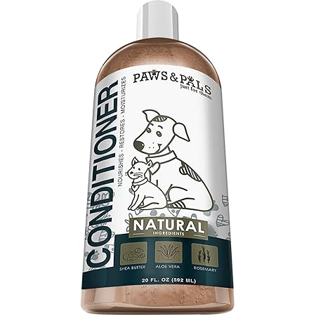 Dog conditioner for dry skin