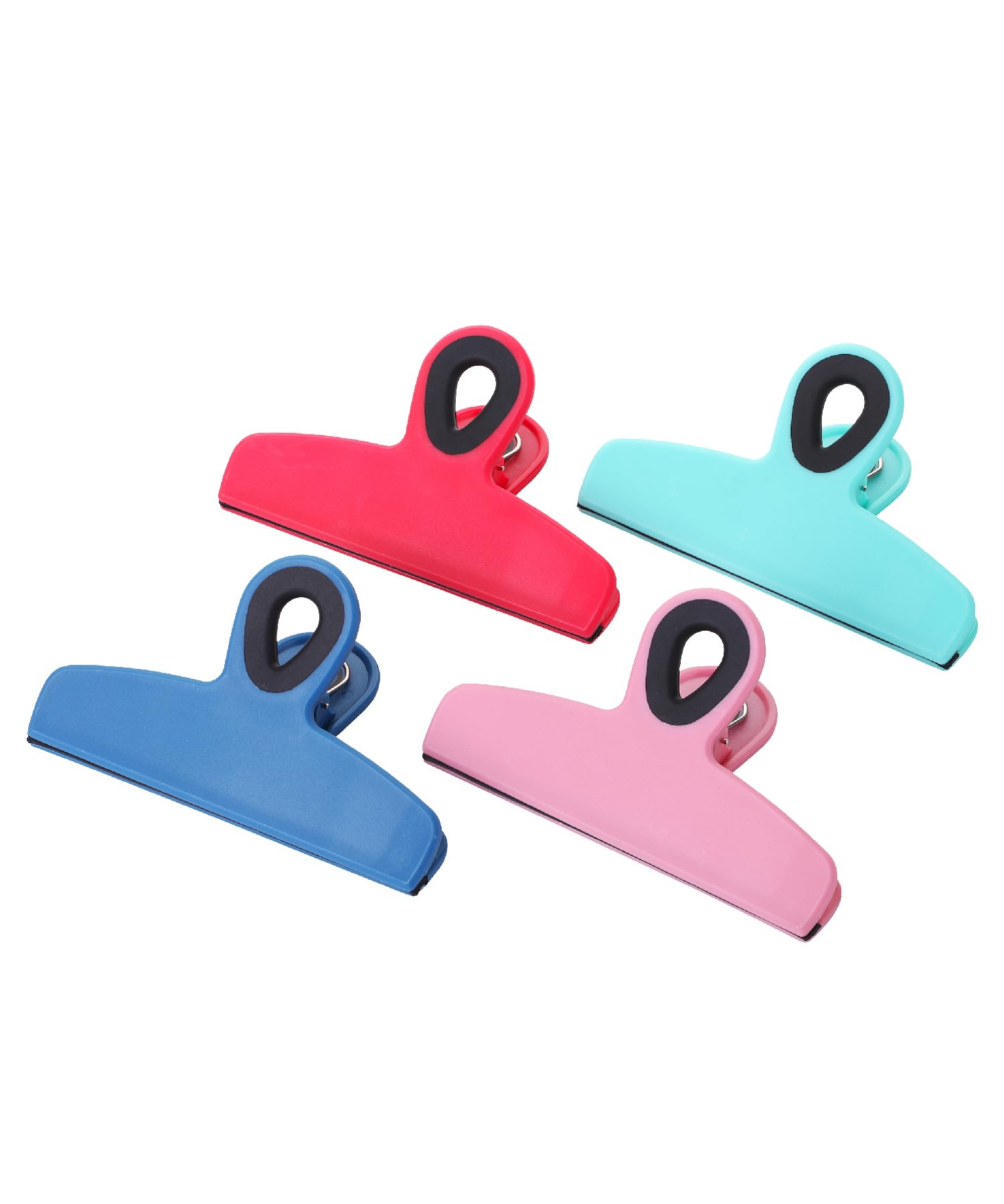 Mr. Pen Magnetic Chip Clips - 4 Pack, 5 Inches Wide, Heavy Duty, Food Clips for Bags & Fridge