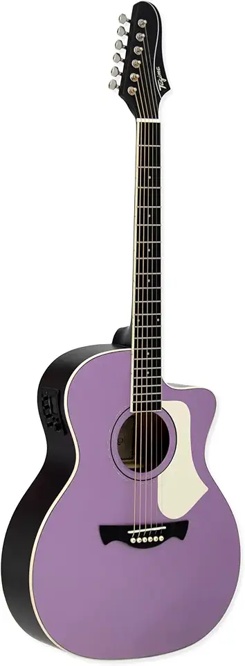 VIOLÃO GRAND AUDITORIUM CUTAWAY EQ AÇO T/SPRUCE B/S AGATHIS LATIN AMERICA RIO NEGRO MILLS TAGIMA